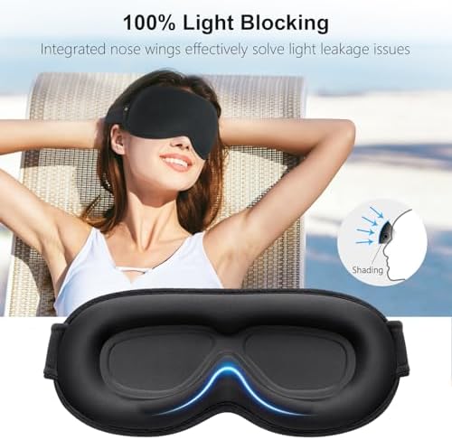 Gritin 100% Blackout Sleep Eye Mask - Image 2