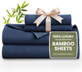 Love's cabin 4 Piece King Size Sheet Set, 100% Rayon Derived from Bamboo by Lovescabin