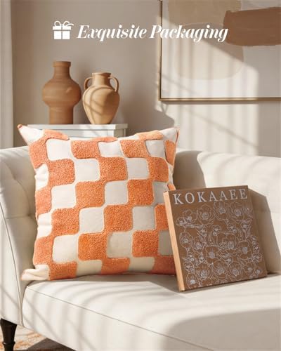 Fall Embroidered Throw Pillow Cover 18x18 Inch - Image 6