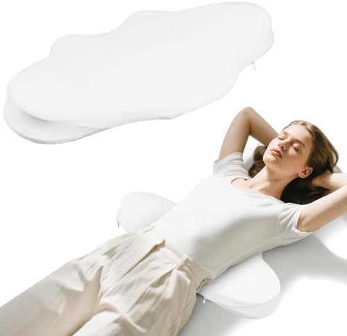 SMDR Ergonomic Lumbar Support Pillow – Dual-Wing Memory Foam Cushion by Unknown