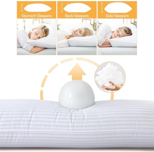 Oubonun Premium Striped Body Pillow - Image 5