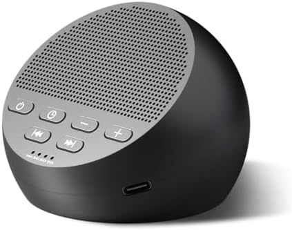 Portable Sound Machine White Noise Machine Nonstop 30 Soothing Sounds by iDealSleep