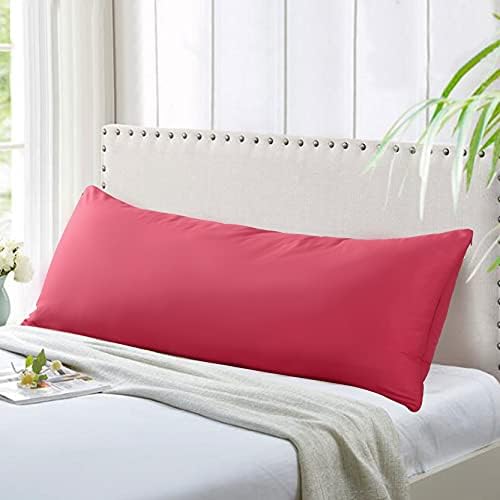 EVOLIVE Body Pillow Cover 21"x54", Microfiber, Hidden Zipper by EVOLIVE