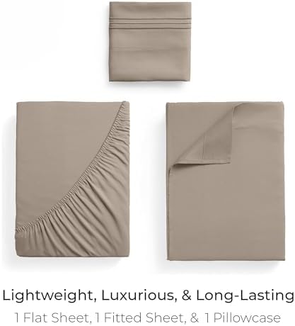Mellanni Iconic 3-Piece, Ultra Soft Sheet Set - Image 3