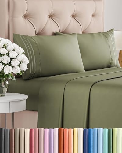 Cal King Size 4 Piece Sheet Set by CGKUnlimited