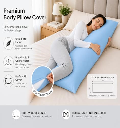 EVOLIVE Body Pillow Covers 2-Pack - Image 3