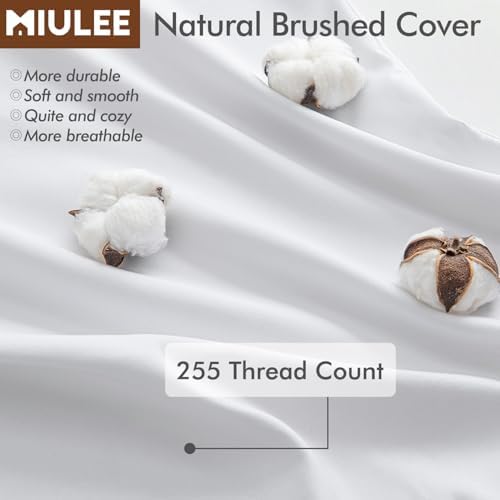 MIULEE 28x28 Euro Pillow Insert, Throw Pillow - Image 5