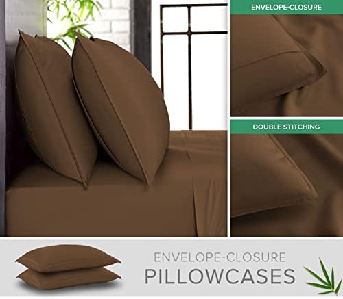 Pure Bamboo King Sheets, Genuine 100% Organic Viscose Derived from Bamboo Bed - Image 3