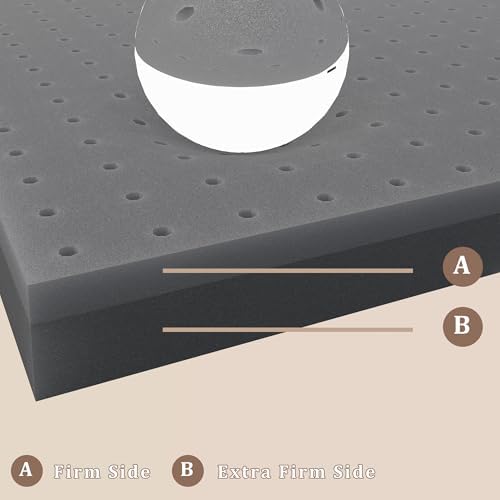 Sleepmax Extra Firm Mattress Topper King Size 4 Inch - Image 5