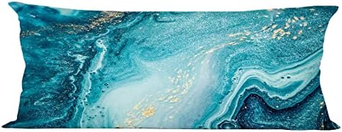 Satin Pillowcase, Abstract Art, 20 x 54 inches, Digital Printing, Hidden Zipper by Sinpooo