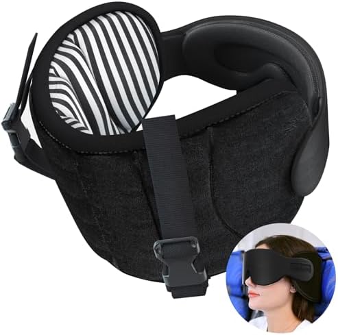 SARISUN Travel Pillows for Airplanes, Stable Head Support, Travel Essential by SARISUN