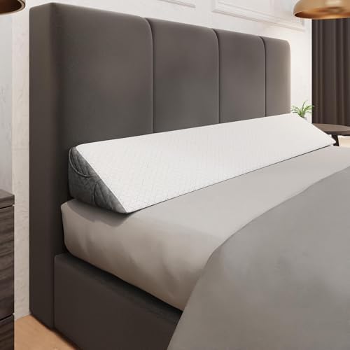 Kolbs Bed Wedge Pillow for Headboard | Modern Stylish Pillow to Fill Gap by Kolbs