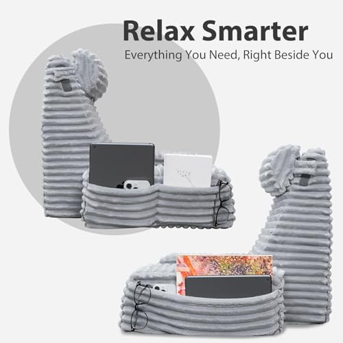 ENITYA 22" XL Back Pillow for Bed Sitting Up - Image 6