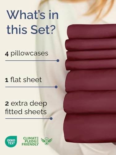 Extra Deep Split King Sheet Set - Image 2