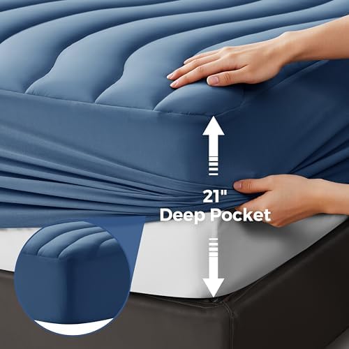 EASELAND Cooling Mattress Pad King Size - Image 4
