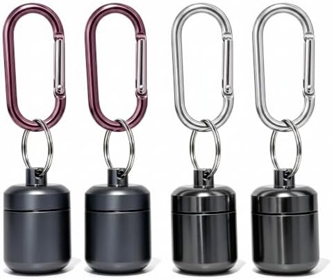 4 Pack Waterproof Aluminum Earplug Case by Unknown