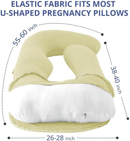 Sasttie Cooling Pregnancy Pillow Cover - Image 2