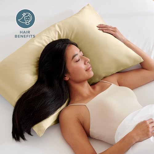 Bare Home Satin Pillowcases Envelope - Image 2