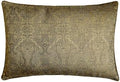 Antique Gold Decorative Lumbar Pillow Cover 12" x 26" | Pack of 2 Contemporary by TheHomeCentric