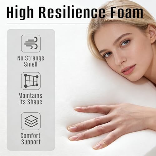Queen Headboard Pillow Cushion, Wall Mounted No Drill Headboard Pad - Image 6