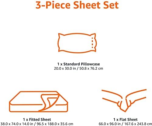 Amazon Basics Lightweight Super Soft Easy Care Wrinkle-Free Breathable Brushed - Image 6