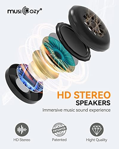 MUSICOZY 3D Sleep Headphones Bluetooth 5.4 Sleep Mask - Image 5
