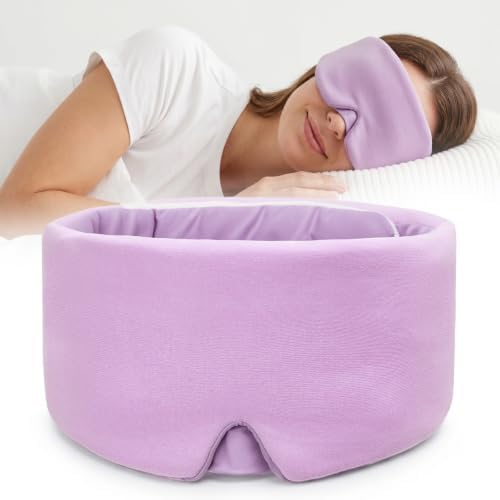 MORLIDEN Sleep Mask for Women Men, Light Blocking Eye Mask by MORLIDEN