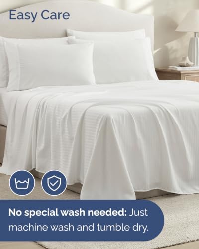 King 6 Piece Bed Sheet Set - Image 6