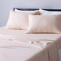 Amazon Basics 4 Piece Breathable, Stretchy Jersey Knit 100% Cotton Bed Sheet Set by AmazonBasics