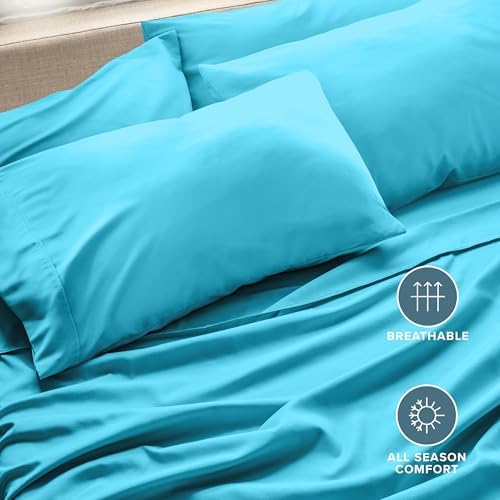 Bare Home Microfiber King Pillowcase Set of 4 - Image 5