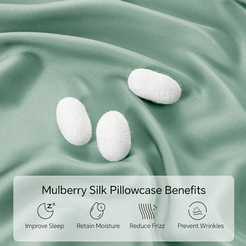 INFIIXSO Mulberry Silk Pillow Cases King Size - Image 2