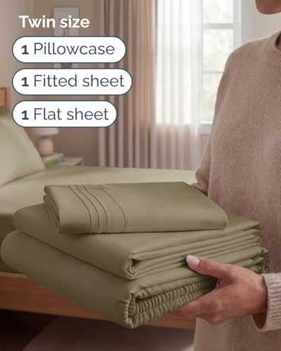 Twin Size 3 Piece Sheet Set - Image 3