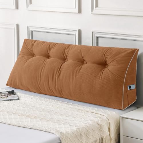 Sasttie Headboard Pillow Full, Wedge Pillow Headboard by SASTTIE