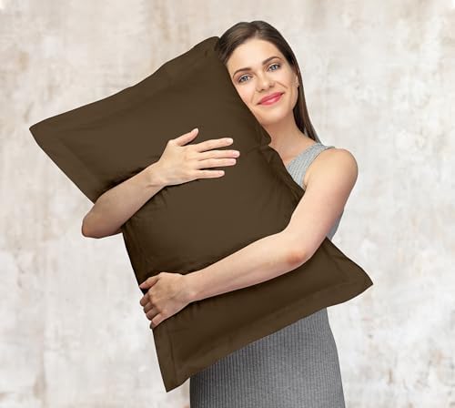 Royale Linens Microfiber Standard Size Pillow Shams Set of 2 - Image 7