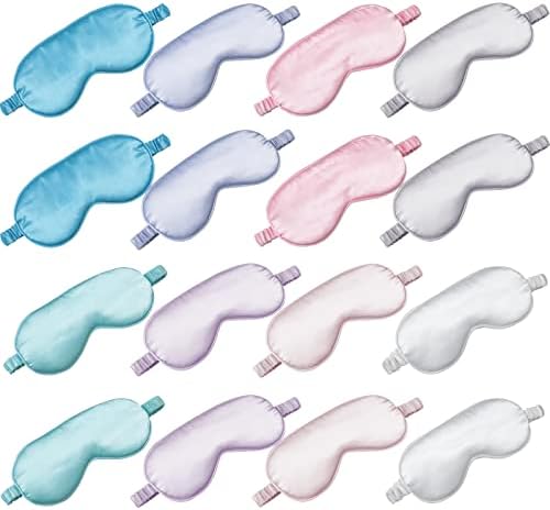 Coume Silk Sleep Masks, 16 Pieces by Surlontye