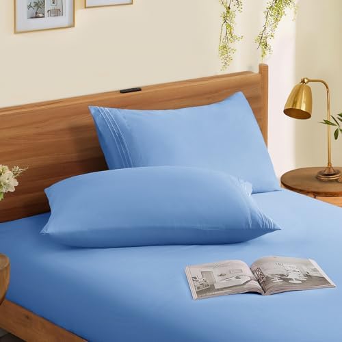 Horbaunal Microfiber Pillowcases Queen Size, 2 Pack - Image 3