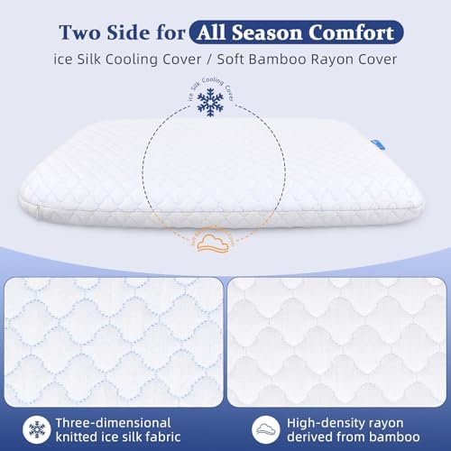 SofGlowly Ultra Thin Flat Pillows - Image 2