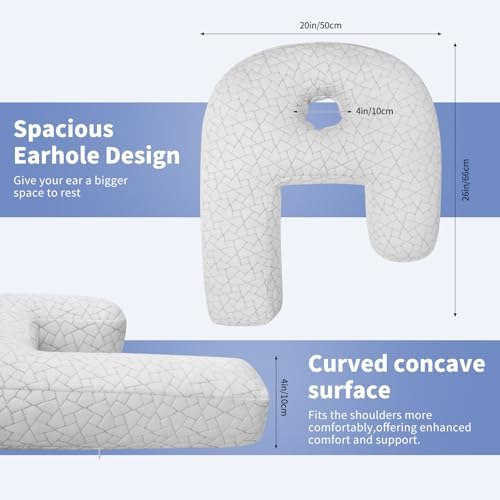 J-Shaped Ear Piercing Pillow - Image 4