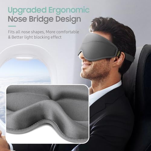 BeHoomi Sleep Mask, Premium Eye Mask - Image 6