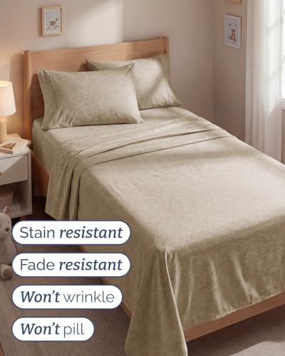 Twin 4 Piece Bed Sheet Set - Image 5