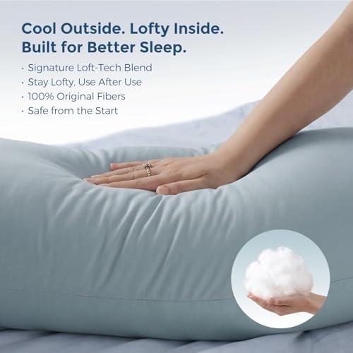 Momcozy J Shaped Cooling Pregnancy Pillow, Maternity Pillow - Image 5