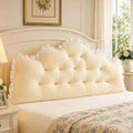 College Dorm Bed Bolster Pillow Long Reading Rectangular Headboard Pillow by Unknown
