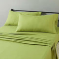 Amazon Basics Lightweight Microfiber 4-Piece Bed Sheet Set, Oliver Light by AmazonBasics