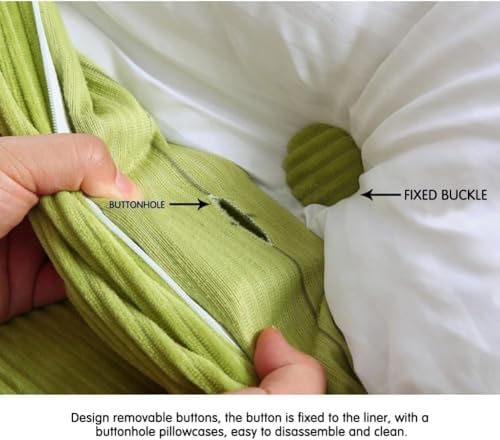 WOWMAX Wedge Headboard Pillow Twin Reading Pillow - Image 5
