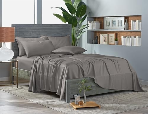 King Sheets by Pure Bamboo, Genuine 100% Organic Viscose Derived from Bamboo - Image 3