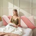 Daneey Large Headboard Pillow King Size Soft Daybed Bolster Pillow by Daneey