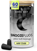 Back Bay Audio SnoozePlugs Ultra Soft Foam Earplugs by BackBayAudio