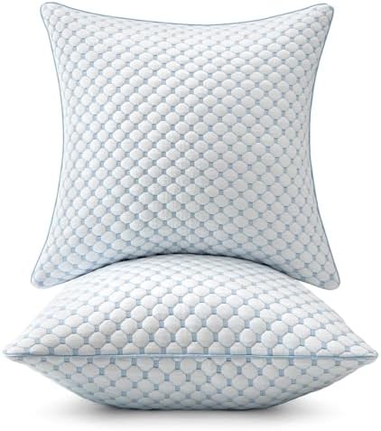 MIULEE 26x26 Decorative Pillow Inserts Set of 2 Memory Foam Filling by MIULEE