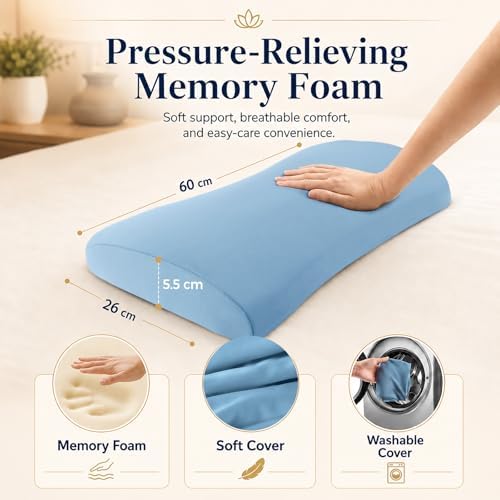 Lumbar Support Pillow for Bed Relief Back Pain: Lower Back Pillow for Sleeping - Image 7