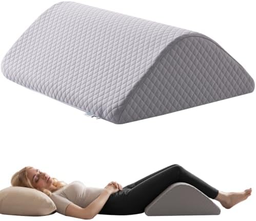 Knee Wedge Pillow for Post-Surgery Recovery-Leg Elevation Support for Sleep by Ganondorf